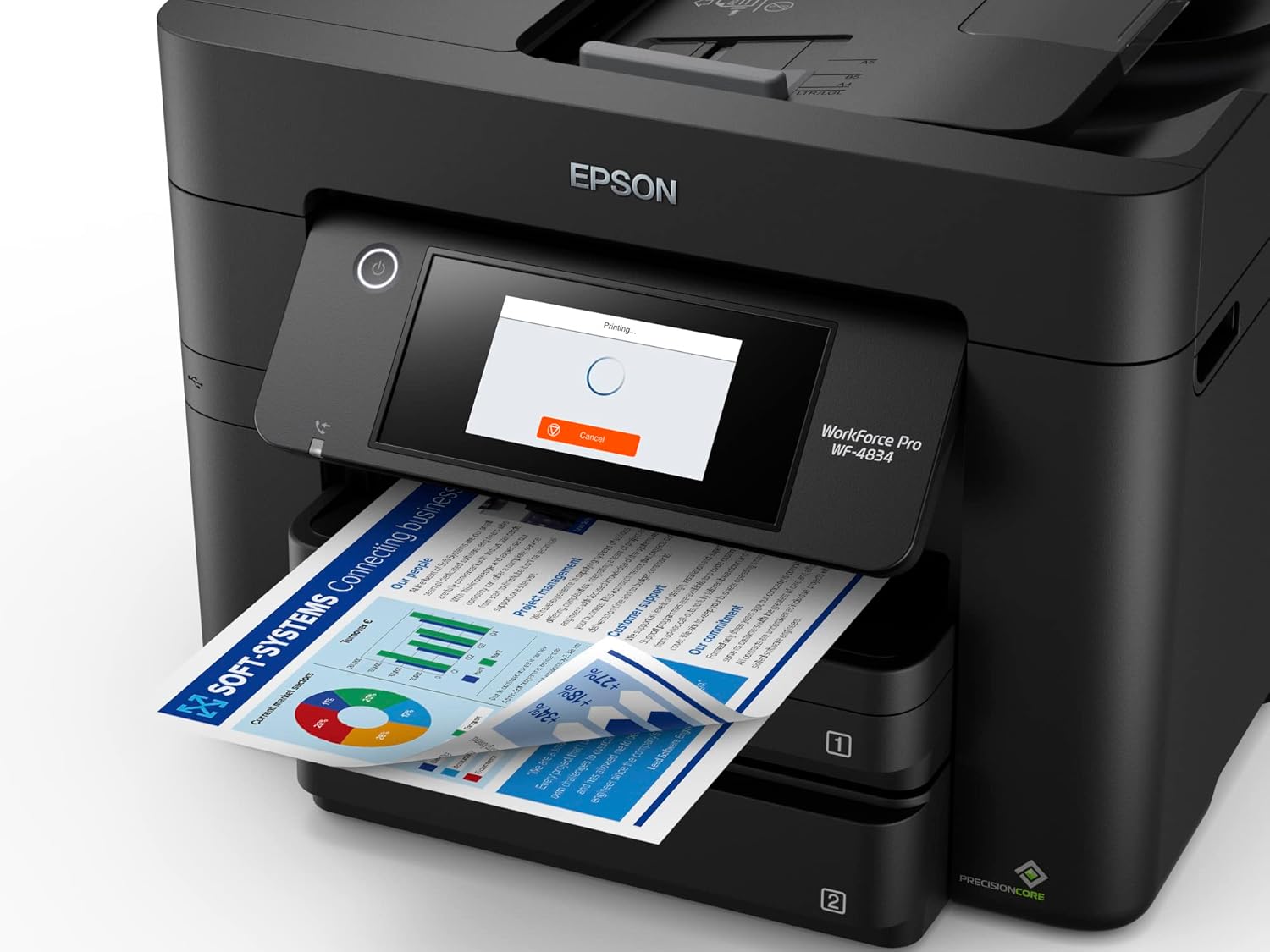71eG0vrCXGL._AC_SL1500_.jpg Epson Workforce Pro WF-4834 Wireless All-in-One Printer with Auto 2-Sided Print Copy, Scan and Fax, 50-Page ADF, 500-sheet Paper Capacity, 4.3" Color Touchscreen