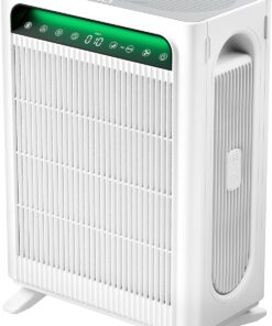 KNKA Air Purifier for Home Bedroom Large Room Up to 1,695 Ft² in 1 Hr, HEPA Sleep Mode Air Cleaner with Washable Pre-Filter, AHAM VERIFIDE, AQI Display, Pet Mode for Pets, Dust, Pollen, APH4000