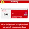 Canon Genuine 069 Magenta Toner Cartridge Compatible with MF753Cdw, MF751Cdw, LBP674Cdw Canon Genuine 069 Magenta Toner Cartridge Compatible with MF753Cdw, MF751Cdw, LBP674Cdw
