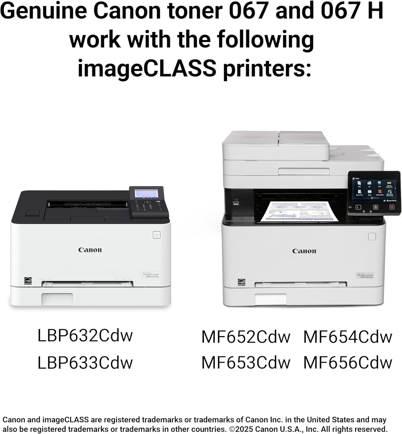 71eTfb5mAIL._AC_SL1500_.jpg Canon Genuine 067 Black Toner Cartridge High Capacity Compatible with LBP633Cdw, LBP632Cdw, MF652Cdw, MF653Cdw, MF654Cdw, MF656Cdw