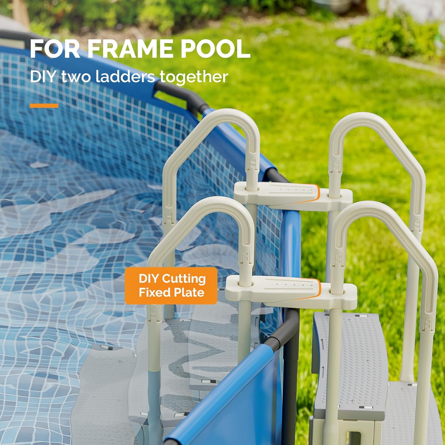 71eyKksOyUL._AC_SL1500_.jpg VINGLI Pool Ladder Heavy-Duty Safety Step for Above Ground Pools Stair Entry System with Handrails, Beige and Grey (Beige & Gray, 3 Steps)