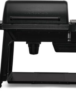 Traeger Grills Woodridge Pro Electric Wood Pellet Grill and Smoker, 970 Sq. In., Outdoor Pellet Smoker Grill with Digital Sensor and Side Shelf, Wi-FIRE Technology, Super Smoke Mode, Black, TFB97JLH