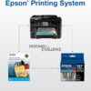 EPSON 127 DURABrite Ultra Ink Black Cartridge For NX-530, 625, WF-3520, 3530, 3540, 545, 60, 630, 633, 635, 645, 7010, 7510, 7520, 840, 845, Water Resistant
