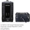 CyberPower AVRG750U AVR UPS System, 750VA/450W, 12 Outlets, Compact