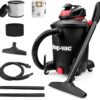 Shop-Vac 5761011 10 Gallon Wet/Dry Shop Vacuum, 4.5 Peak HP, 1.5 Inch Diameter x 7 Foot Hose, 12 Foot Cord, Ideal for Home, Garage, and Workshop Cleaning