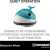Hayward W3900 Wanda the Whale Above-Ground Suction Pool Cleaner for Any Size Pool, Automatic Pool Vacuum Cleaner