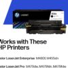 HP 414X Black Toner Cartridge | Works with Color LaserJet Enterprise M455dn, MFP M480f, Pro M454, MFP M479 Series | W2020X HP 414X Black Toner Cartridge | Works with Color LaserJet Enterprise M455dn, MFP M480f, Pro M454, MFP M479 Series | W2020X