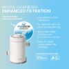 INTEX 28207EP 10Ft X 30In Beachside Metal Frame Above Ground Swimming Pool Set, Includes 330 GPH Cartridge Filter Pump, Puncture-Resistant Material, Rust Resistant, 1185 Gallon Capacity