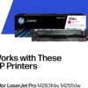 HP 206X Magenta Toner Cartridge | Works with Color LaserJet Pro M255, MFP M282, M283 Series | W2113X HP 206X Magenta Toner Cartridge | Works with Color LaserJet Pro M255, MFP M282, M283 Series | W2113X