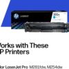 HP 202A Cyan Toner Cartridge Printers | Works with Color LaserJet Pro M254; Color LaserJet Pro MFP M281 Series | CF501A