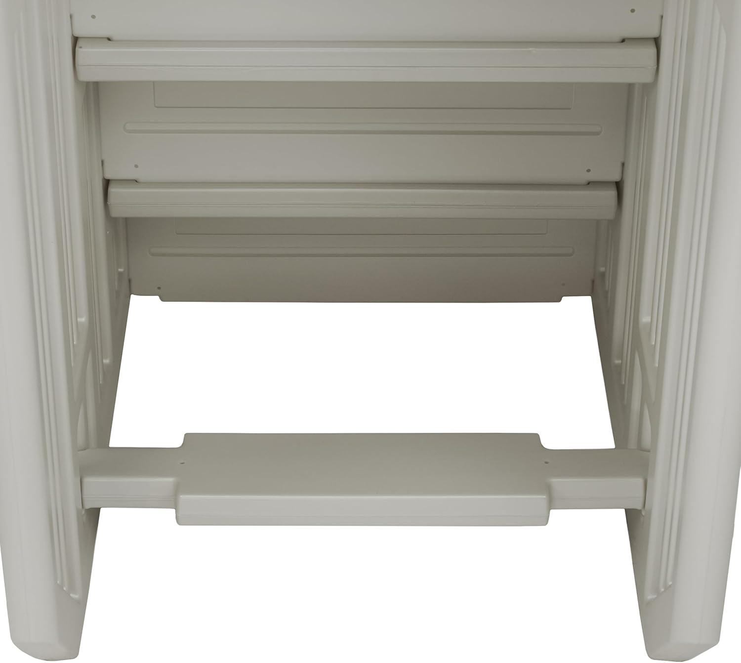 71nFn8qGkjL._AC_SL1500_.jpg Aqua Select Anti-Slip in-Pool Steps | Cloud Grey/Grey Steps | for Above Ground Swimming Pools | Can Mount to Decks 48" to 54" H | Safety Stairs Capacity Up to 350 lbs