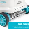 INTEX Deluxe Pressure-Side Above Ground Automatic Pool Cleaner Vacuum - for Bigger Pools – Cleans Pool Floors and Walls – Removes Debris – Removable Filter Tray – 21ft Tangle Free Hose