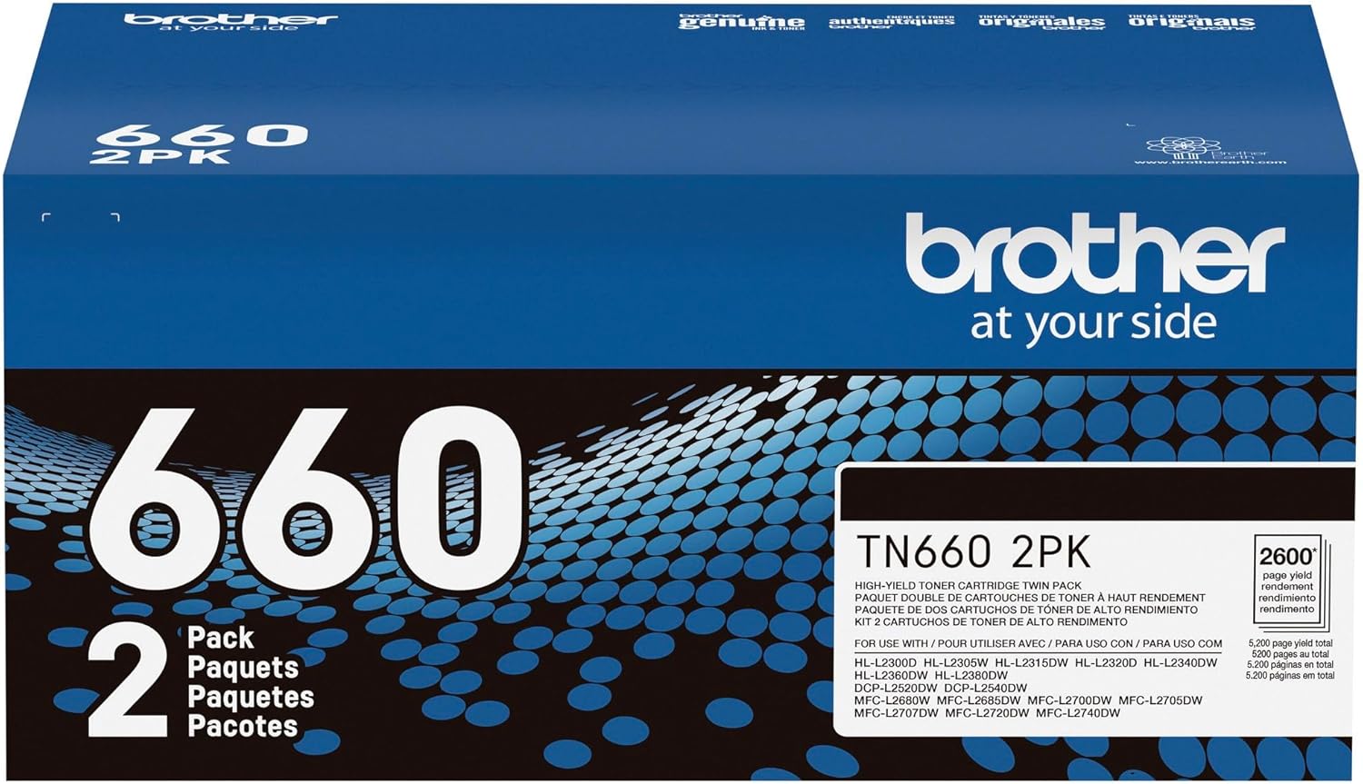 71o0gRFYFL._AC_SL1500_.jpg Brother Genuine High-Yield Black Toner Cartridge Twin Pack TN660 2PK (TN6602PK)
