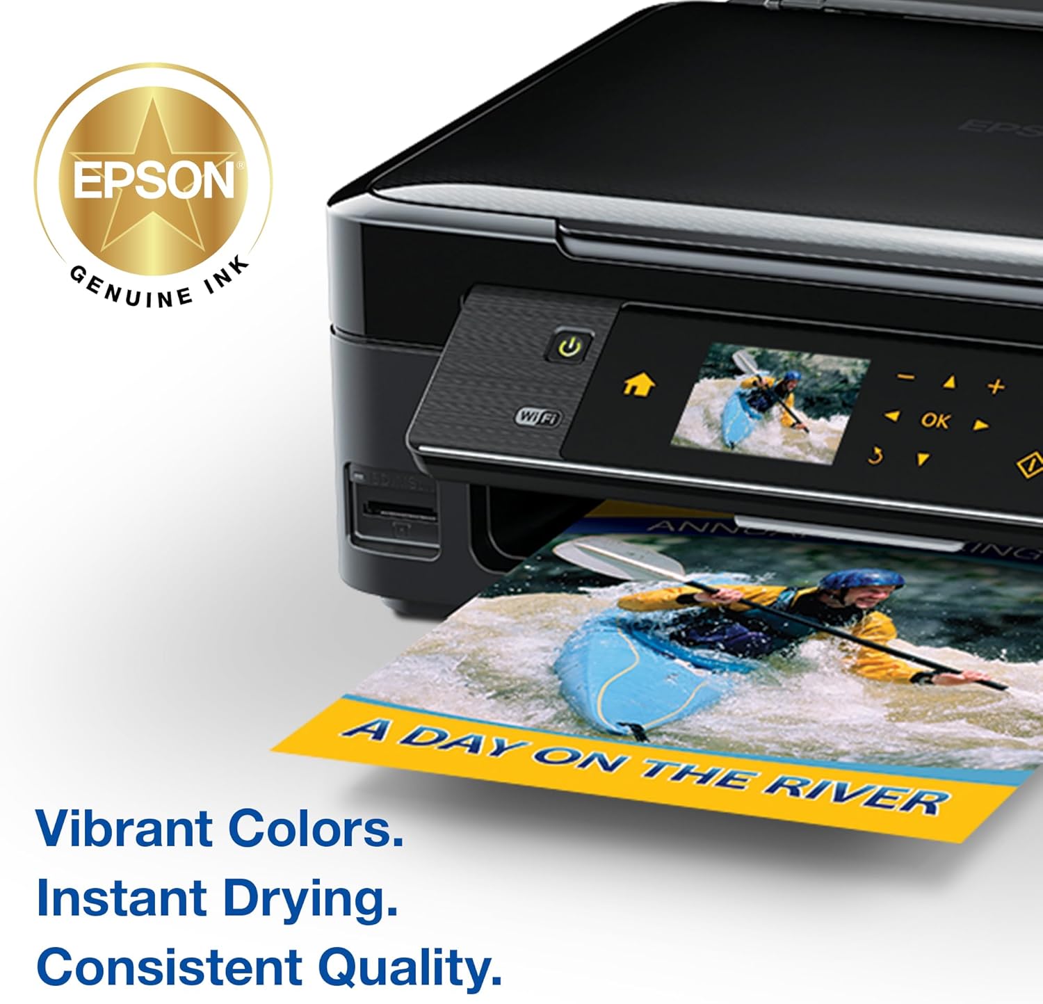 71oPtlWwp-L._AC_SL1500_.jpg EPSON 200 DURABrite Ultra Ink High Capacity Black Cartridge (T200XL120-S) Works with WorkForce WF-2520, 2530, 2540, Expression XP-200, 300, 310, 400, 410