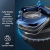 Philips Norelco Shaver 7600, Rechargeable Wet & Dry Electric Shaver with SenseIQ Technology, Quick Clean Pod, Travel Case & Pop-up Trimmer, S7886/84