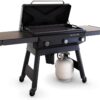Traeger Grills Flatrock, 33 Inch Flat Top Griddle, Outdoor Gas Grill with 3-Zone TruZone Cooking, Even Heat, Fuel Sensor, and EZ-Clean Grease Management, Premium Propane Griddle for Outdoor Cooking