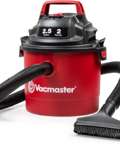 Vacmaster 2.5-Gallon* 2 Peak HP Wall Mountable Wet/Dry Vacuum – VOM205P 1101