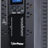CyberPower EC650LCD Ecologic UPS Battery Backup and Surge Protector, 650VA/390W, 8 Outlets, ECO Mode, Compact, UL Certified