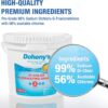 Doheny's Di-Chlor Granular Chlorine | Pro-Grade 3-in-1 Pool Sanitizer, Shock & Algaecide | Fast-Dissolving, Calcium-Free, No Residue | 99.5% Sodium Dichlor with 56% Stabilized Chlorine | 25lb Bucket Doheny's Di-Chlor Granular Chlorine | Pro-Grade 3-in-1 Pool Sanitizer, Shock & Algaecide | Fast-Dissolving, Calcium-Free, No Residue | 99.5% Sodium Dichlor with 56% Stabilized Chlorine | 25lb Bucket