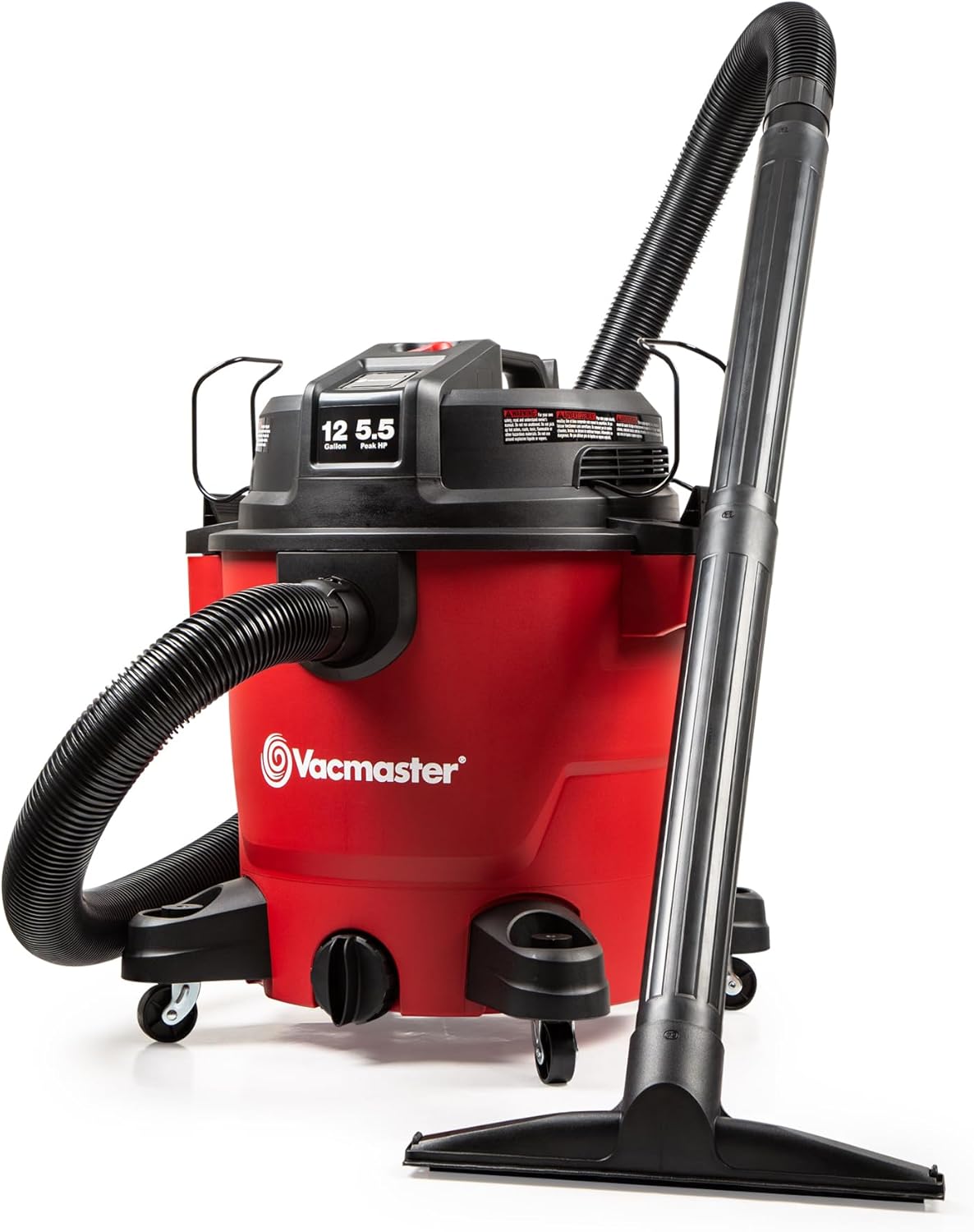 Vacmaster 12-Gallon 5.5 Peak HP Heavy-Duty Wet/Dry Vacuum - VJH1211PF 1101 Vacmaster 12-Gallon 5.5 Peak HP Heavy-Duty Wet/Dry Vacuum - VJH1211PF 1101