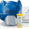 FROG @Ease Floating System for Swim Spas - Quick & Easy Self-Regulating Swim Spa Sanitizer - Swim Spa Maintenance System with Sanitizing Minerals & SmartChlor Technology