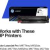 HP 410A Black Toner Cartridge | Works with Color LaserJet Pro M452 Series, MFP M377, M477 Series | CF410A