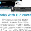 HP 210X Black High-Yield Toner Cartridge | Works Color LaserJet Pro 4201, Color LaserJet Pro MFP 4301 Series | W2100X HP 210X Black High-Yield Toner Cartridge | Works Color LaserJet Pro 4201, Color LaserJet Pro MFP 4301 Series | W2100X