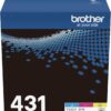 Brother TN-431 3PK, Cyan, Magenta, Yellow, Standard Yield, Model: TN4313PK Brother TN-431 3PK, Cyan, Magenta, Yellow, Standard Yield, Model: TN4313PK