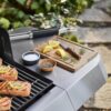 Weber Genesis S-315 Liquid Propane Gas Grill for Outdoor Cooking, Stainless Steel, 3 Burners – Stainless Steel Cooking Grates & PureBlu Burners