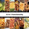 Ninja DCT451 12-in-1 Smart Double Oven with FlexDoor, Thermometer, FlavorSeal, Smart Finish, Rapid Top Convection and Air Fry Bottom , Stainless Steel Ninja DCT451 12-in-1 Smart Double Oven with FlexDoor, Thermometer, FlavorSeal, Smart Finish, Rapid Top Convection and Air Fry Bottom , Stainless Steel