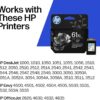 HP 61XL Black High-Yield Ink | Works with DeskJet 1000, 1010, 1050, 1510, 2050, 2510, 2540, 3000, 3050, 3510; Envy 4500, 5530; OfficeJet 2620, 4630 | C0PA4AN CH563WN|Packaging May Vary
