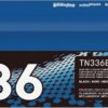 Brother Genuine TN336BK High Yield Black Toner Cartridge