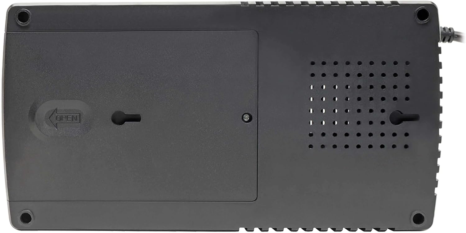 Tripp Lite 550VA UPS Battery Backup Surge Protector, AVR Automatic Voltage Regulation, 8-Outlet Uninterruptible Power Supply, Dataline Protection, 3-Year Warranty & Insurance (AVR550U) Tripp Lite 550VA UPS Battery Backup Surge Protector, AVR Automatic Voltage Regulation, 8-Outlet Uninterruptible Power Supply, Dataline Protection, 3-Year Warranty & Insurance (AVR550U) - Image 7