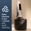 Philips Norelco S9000 Prestige Rechargeable Wet & Dry Electric Rotary Shaver with Precision Trimmer, Premium Case & Cleaning System, SP9841/84