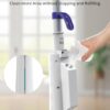 Professional Steam Mop Cleaner, 1300W Floor Steamer with Detergent Chamber, 25S Heat Up, Lightweight Steamer for Cleaning with 2 Washable Pads, Safe for Tiles, Upholstery, Carpet, Hardwood, Azure