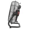 Caterpillar® 14" High-Velocity 3-Speed Metal Floor Fan, 2000 CFM, Black