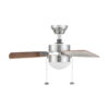 Better Homes & Gardens 30'' Saint Nickel Modern LED Angled Indoor Contemporary Ceiling Fan