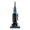 BISSELL PowerForce Bagged, Upright Vacuum, Powerful Suction, Allergen Filtration Bags, Flexible Reach, 1739, Black & Blue