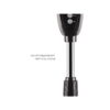BLACK+DECKER 3-Speed 60-Watt 16-In. Dual-Blade Oscillating Stand Fan with Remote, BFSD116B