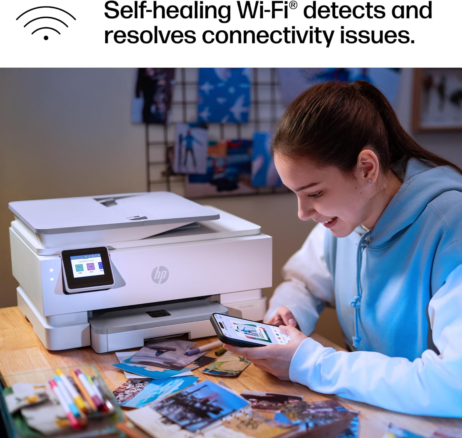 811vZofhz4L._AC_SL1500_.jpg HP Envy Photo 7975 Wireless Color Inkjet Photo Printer, Print, scan, Copy, Easy Setup, Mobile Printing, Best-for-Home, 3 Month Instant Ink Trial Included, AI-Enabled (B63K3A)