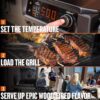 Traeger Grills Woodridge Pro Electric Wood Pellet Grill and Smoker, 970 Sq. In., Outdoor Pellet Smoker Grill with Digital Sensor and Side Shelf, Wi-FIRE Technology, Super Smoke Mode, Black, TFB97JLH