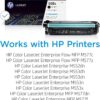 HP 508X Black High-Yield Toner Cartridge Printers | Works with Color LaserJet Enterprise M552, M553; Color LaserJet Enterprise MFP M577 Series | CF360X