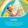 Intex 57453EP 9.75 Foot x 6.3 Foot x 53 Inch Multicolor Rainbow Slide Kids Inflatable Pool with Water Slide and Ring Toss for Children Ages 2 and Up Intex 57453EP 9.75 Foot x 6.3 Foot x 53 Inch Multicolor Rainbow Slide Kids Inflatable Pool with Water Slide and Ring Toss for Children Ages 2 and Up
