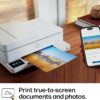HP Envy 6555 Wireless All-in-One Color Inkjet Printer, Print, Scan, Copy, Duplex Printing Best-for-Home, 3 Month Trial of Instant Ink Included, AI-Capable (C2XR6A) Portobello