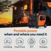 Generac 3,800-Watt Dual-Fuel Portable Inverter Generator - Gas and Propane Compatible - Quiet Operation - Clean, Stable Power - Great for Home Backup, Camping, and RV Use