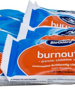 BioGuard Burnout 3, 1 lb, Pack of 12, Quick Dissolving, Maintains Brilliantly Clear Water, Effective for Proper Pool Maintenance