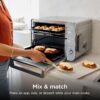 Ninja Air Fryer & Toaster Oven Combo with Thermometer | Double Stack XL | 12-in-1 | Smart Finish & DualZone Technology Cook 2 Meals at Once | Air Fry, Bake, Broil, Reheat | Stainless Steel | DCT651 Ninja Air Fryer & Toaster Oven Combo with Thermometer | Double Stack XL | 12-in-1 | Smart Finish & DualZone Technology Cook 2 Meals at Once | Air Fry, Bake, Broil, Reheat | Stainless Steel | DCT651