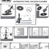 U.S. Pool Supply Octopus Prime Suction Pool Cleaner, Inground Automatic Pool Vacuum Cleaner with Hose - Swimming Sweeper Vac Cleaning Suction-Side Cleaners - Auto Creepy Sweeps Removes Debris, Leaves