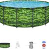 Bestway Steel Pro Max 14'x48 Camo Pool Set | Durable Construction, Easy Assembly, and All-Inclusive Accessories - Above Ground Pool Set with Filter Pump, Ladder, and Pool Cover - No Tools Required! Bestway Steel Pro Max 14'x48 Camo Pool Set | Durable Construction, Easy Assembly, and All-Inclusive Accessories - Above Ground Pool Set with Filter Pump, Ladder, and Pool Cover - No Tools Required!