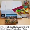 HP Envy 6555 Wireless All-in-One Color Inkjet Printer, Print, Scan, Copy, Duplex Printing Best-for-Home, 3 Month Trial of Instant Ink Included, AI-Capable (C2XR6A) Portobello